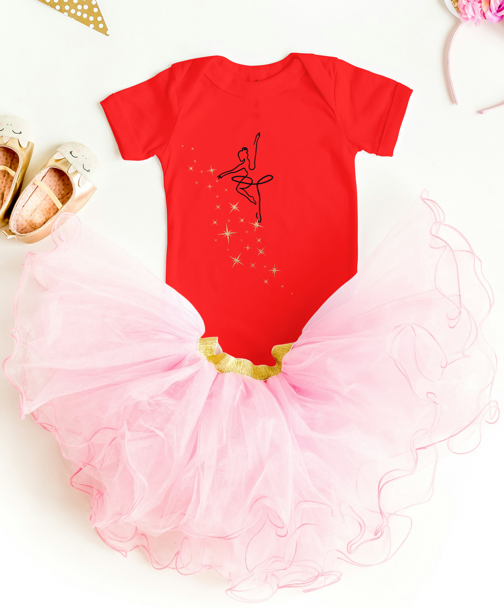 Bodi za bebe Balerina