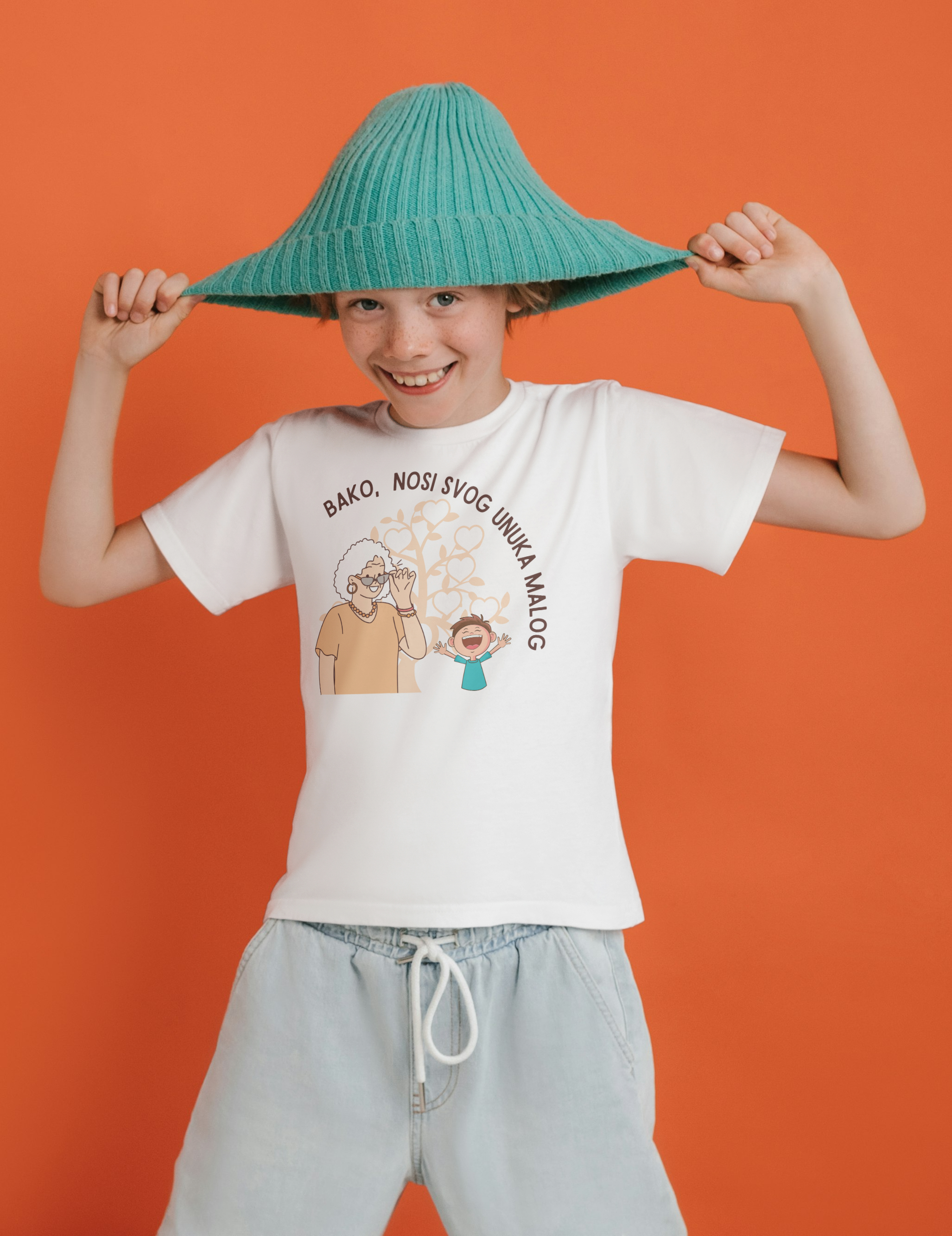 Dječja majica Baka i Unuk