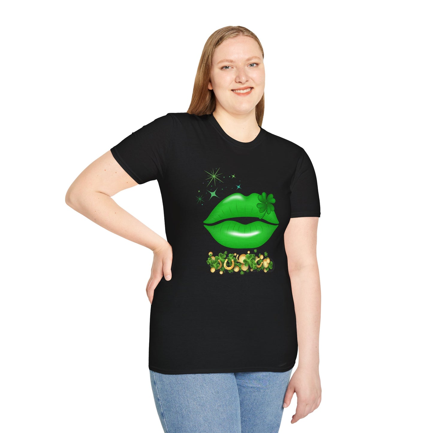 Majica Green Lips
