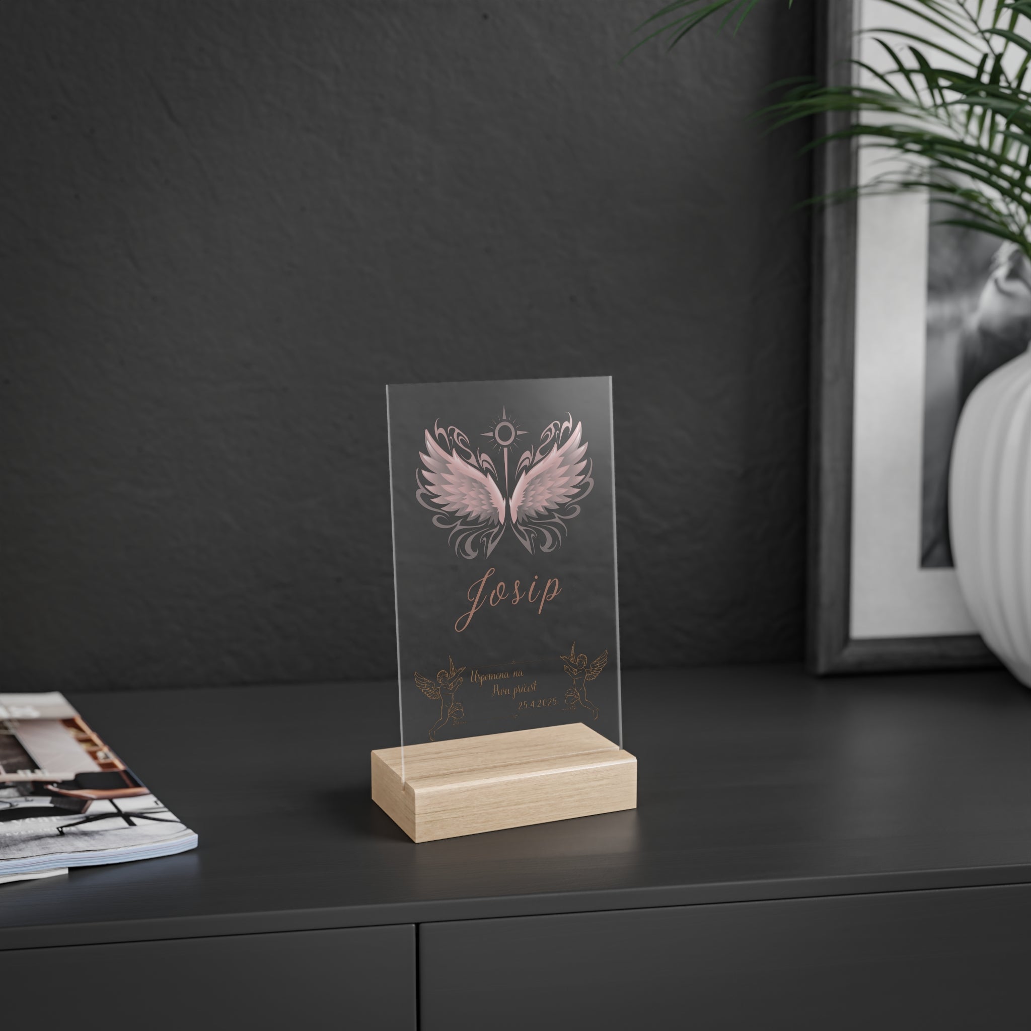 Akrilni znak Uspomena