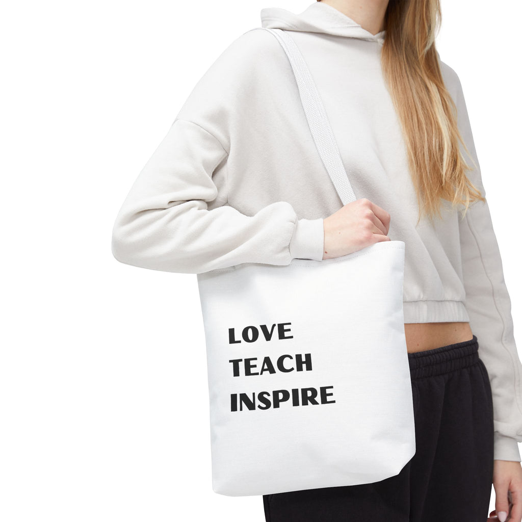 Platnena torba Love Teach Inspire
