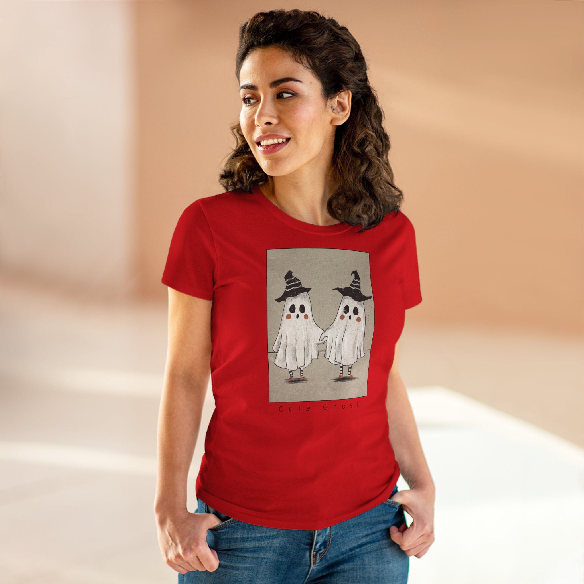 Ženska majica Cute Ghost