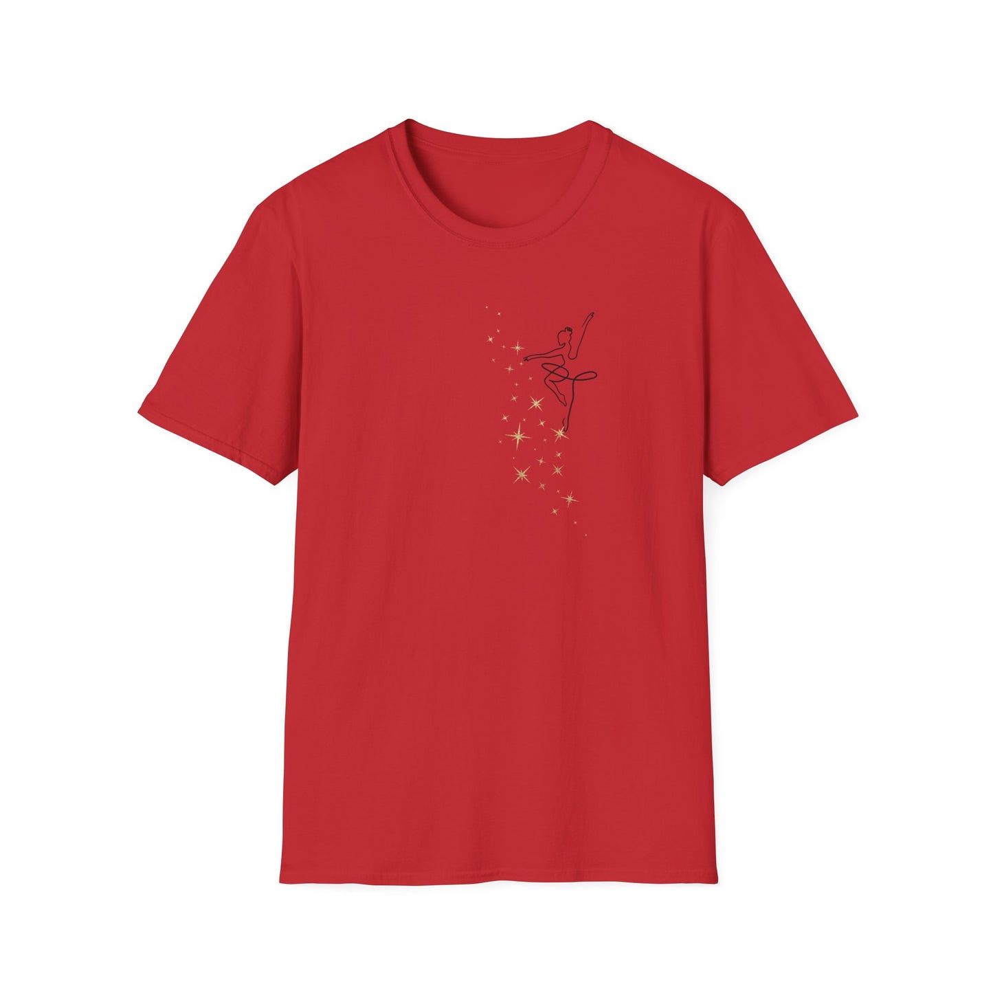 Unisex Softstyle T-Shirt Ballerina Design