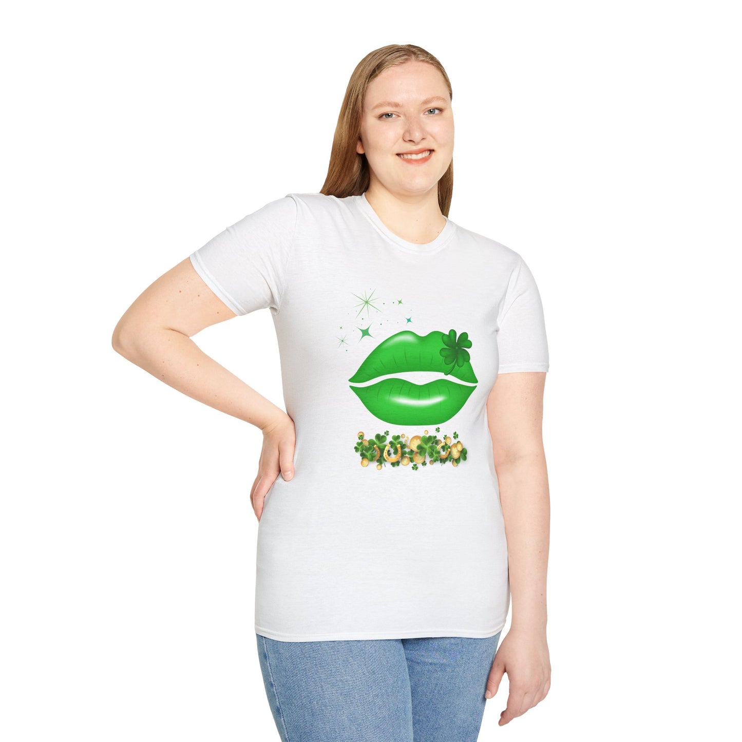 Majica Green Lips