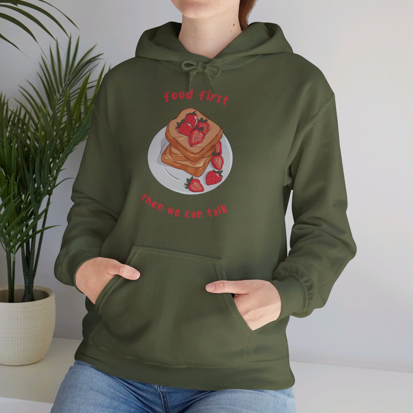 Hooded Sweatshirt FOOD FIRST