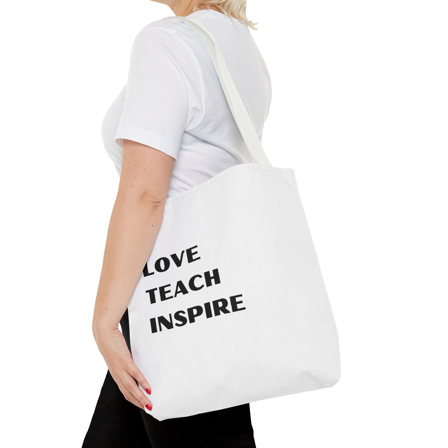 Platnena Torba Love Teach Inspire
