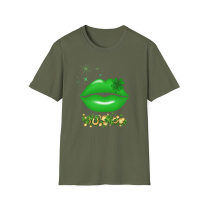 Majica Green Lips
