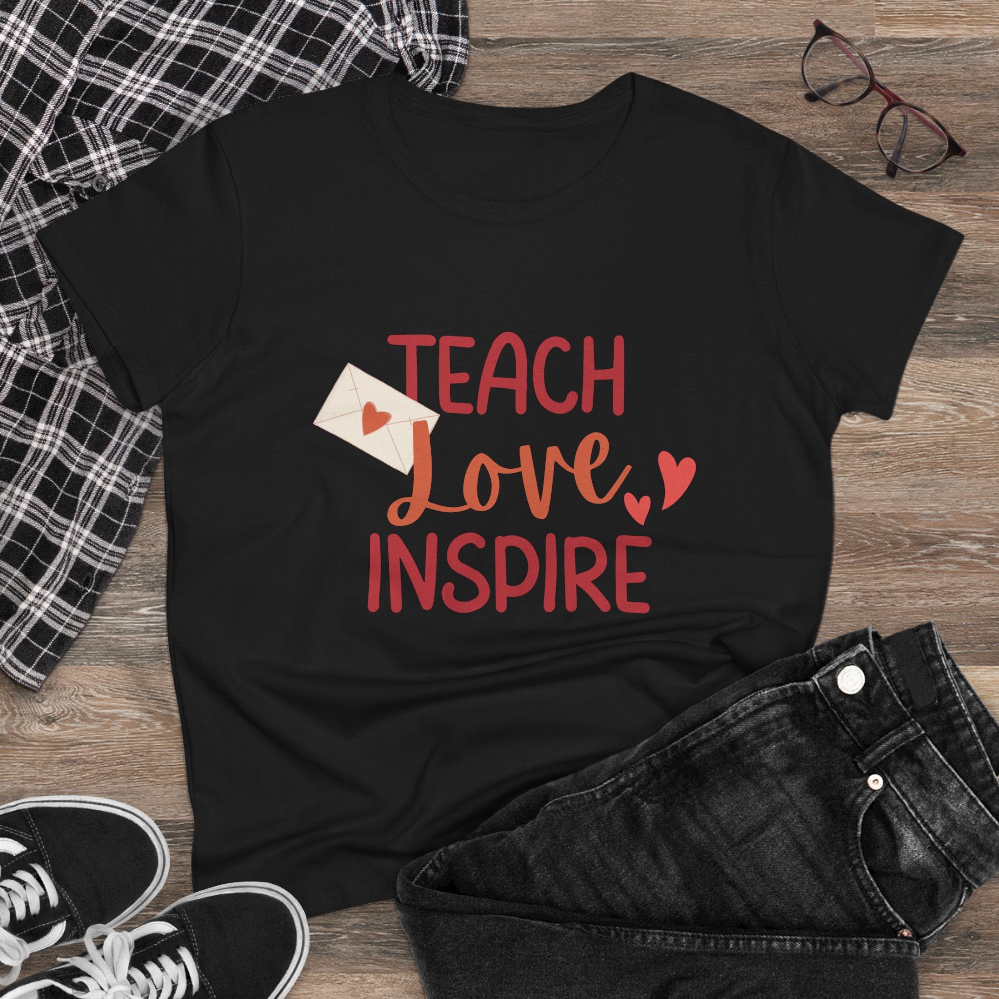 Ženska majica Teach Love Inspire