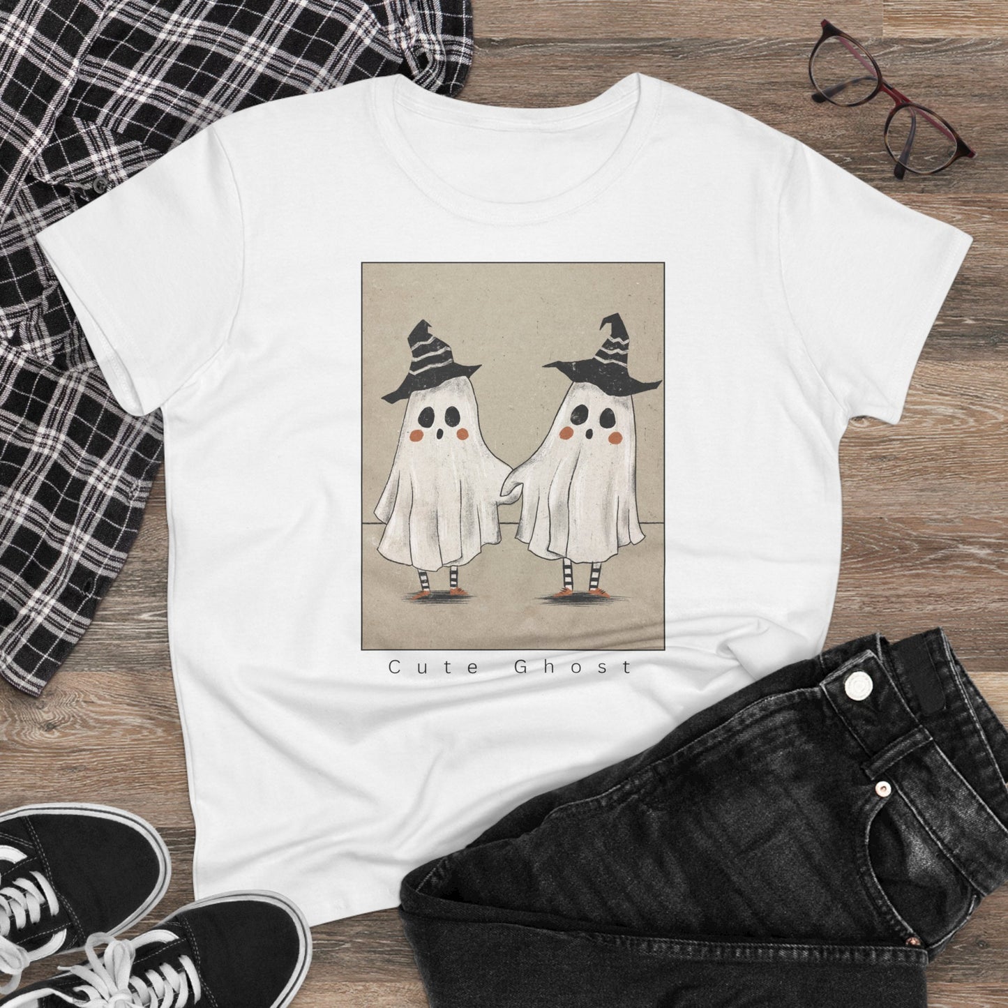 Ženska majica Cute Ghost