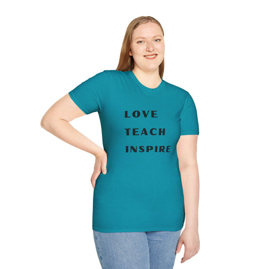 Majica Kratki Rukav "Love Teach Inspire"- Učitelji