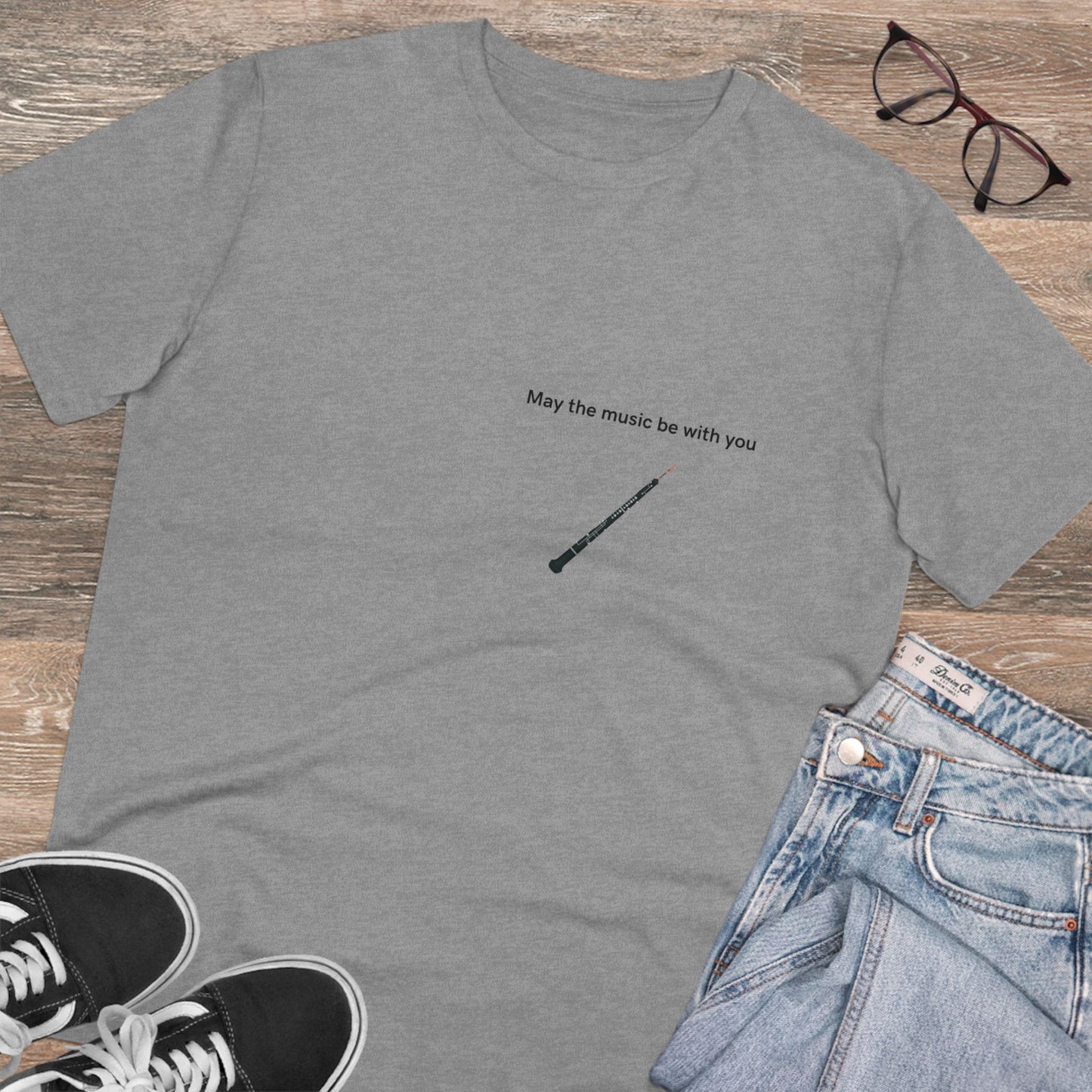 Organic Music Creator T-shirt - Unisex, Oboe Design