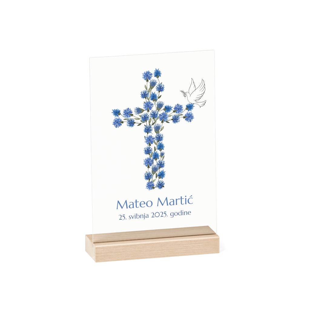 Akrilni znak Krštenje