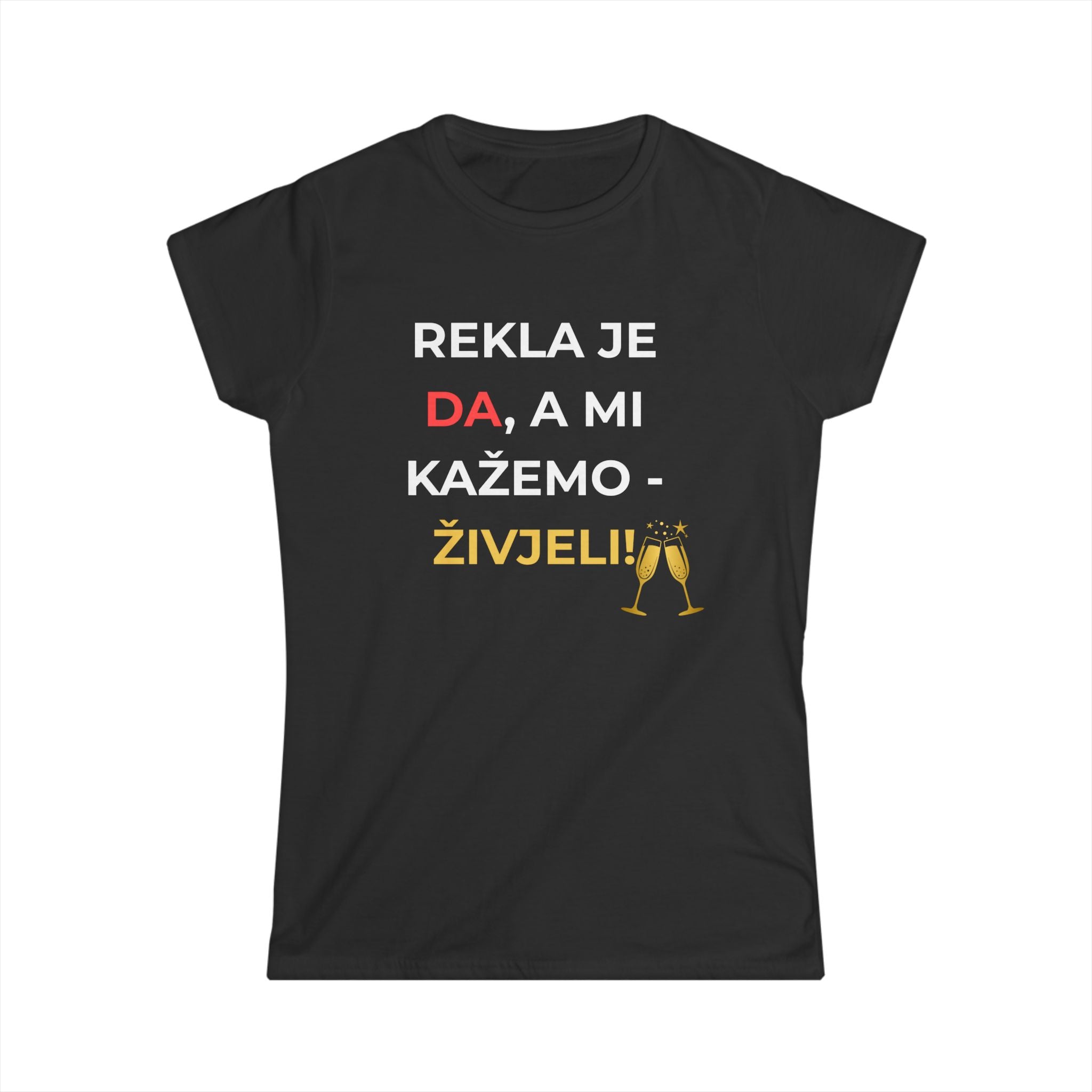 Ženska majica Rekla je da...
