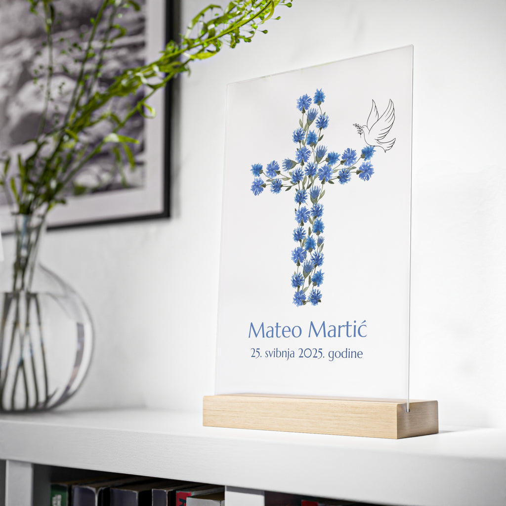 Akrilni znak Krštenje