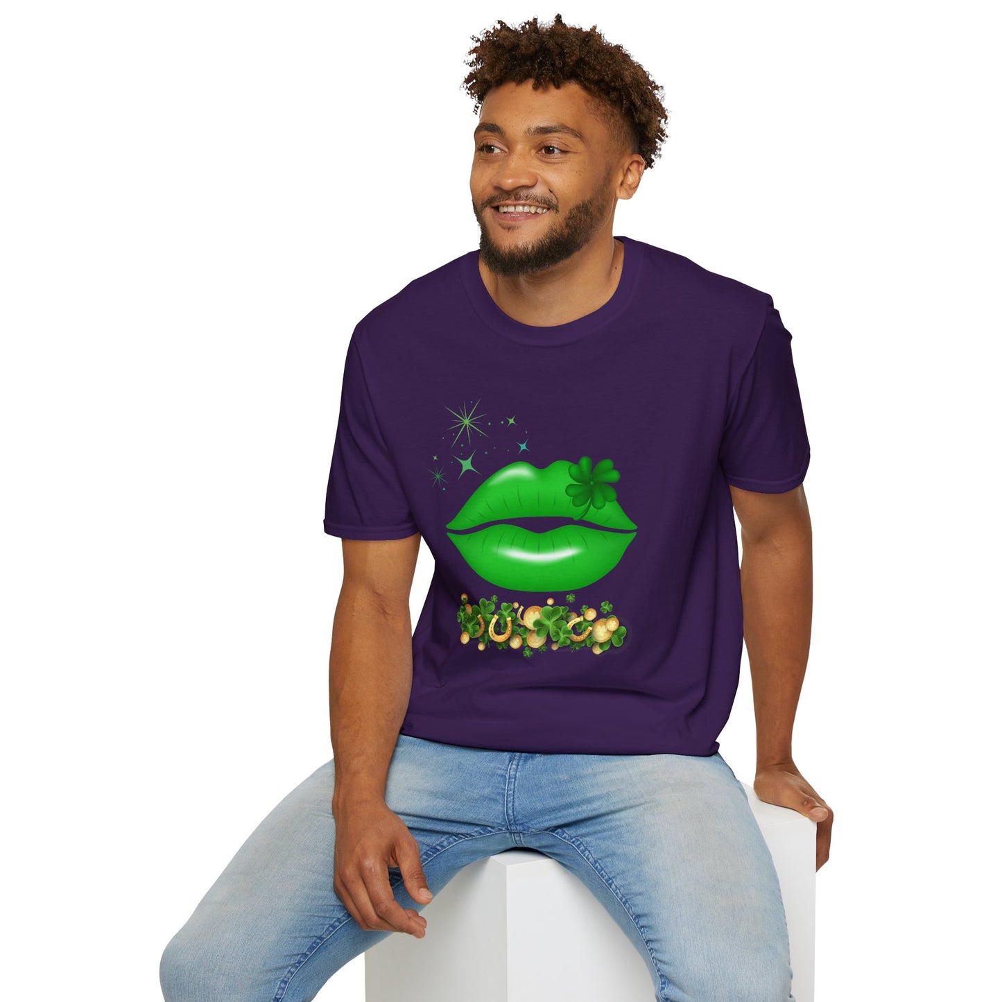 Majica Green Lips