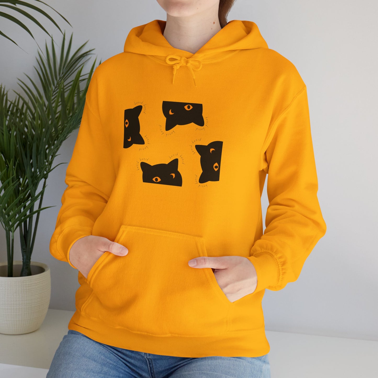 Unisex Heavy Blend™ Hooded Sweatshirt KNOCK KNOCK