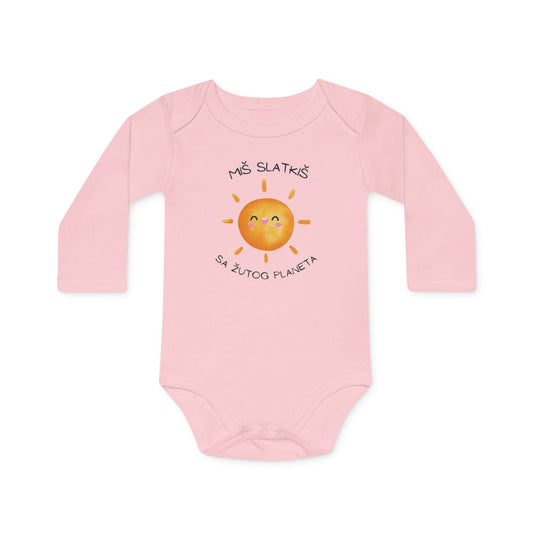 Bodi za Bebe Miš Slatkiš-dugi rukav