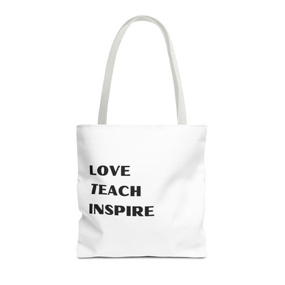Platnena Torba Love Teach Inspire
