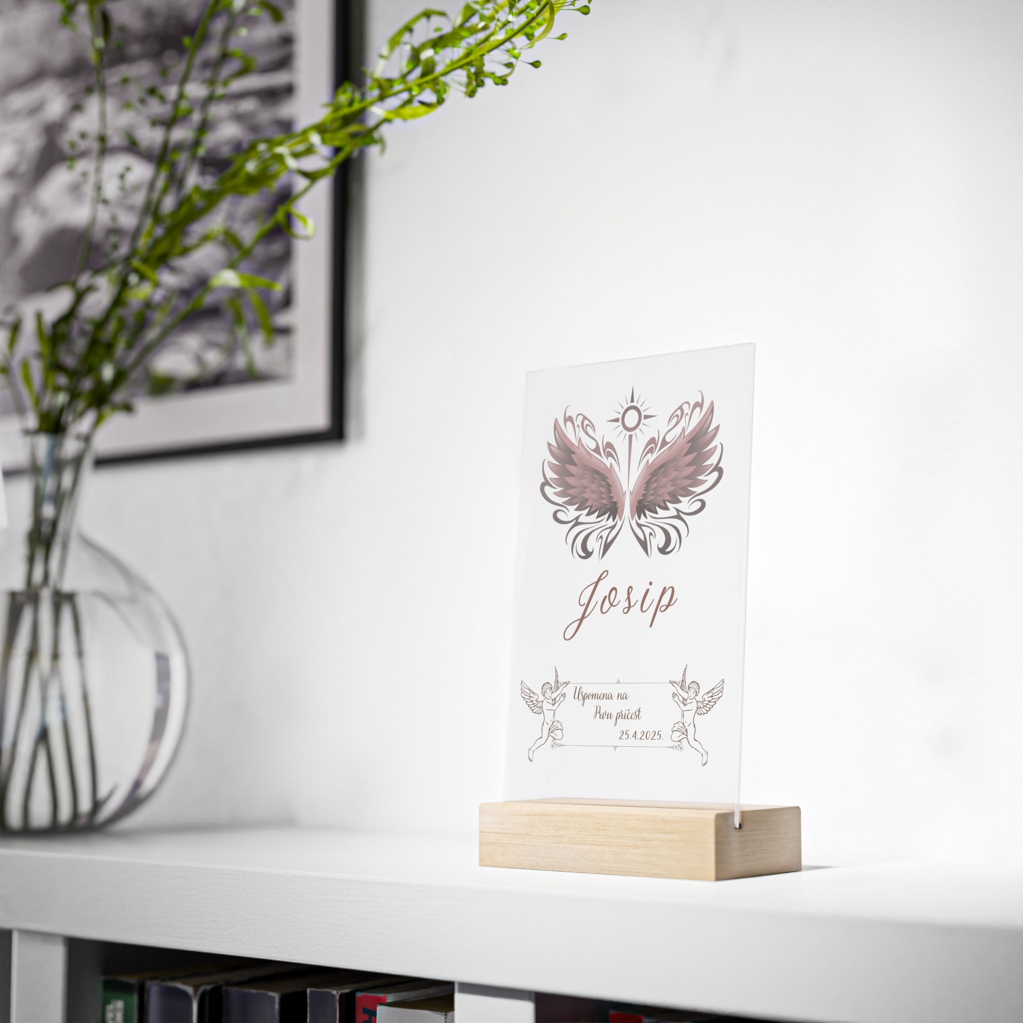 Akrilni znak Uspomena