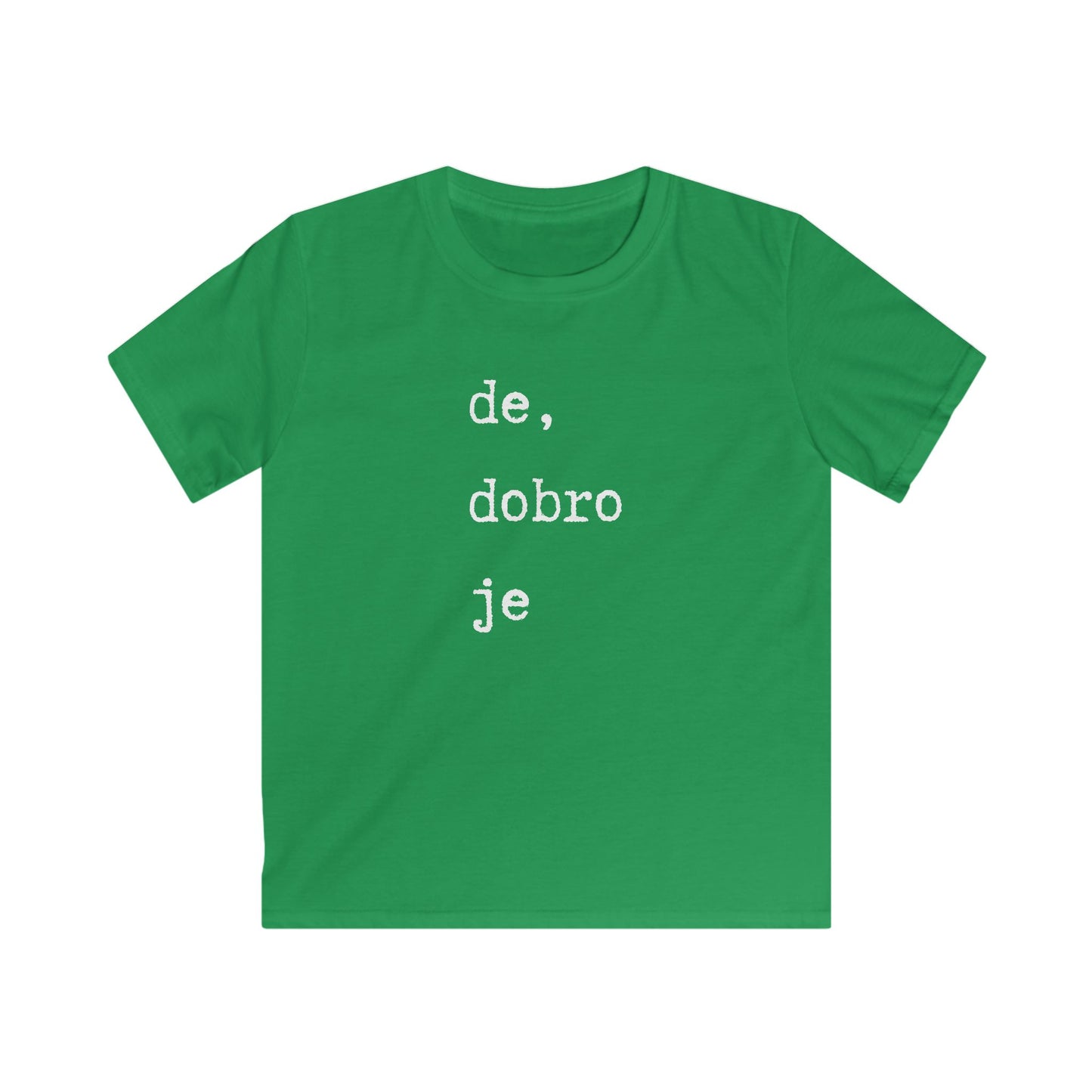 Dječja Majica De Dobro Je