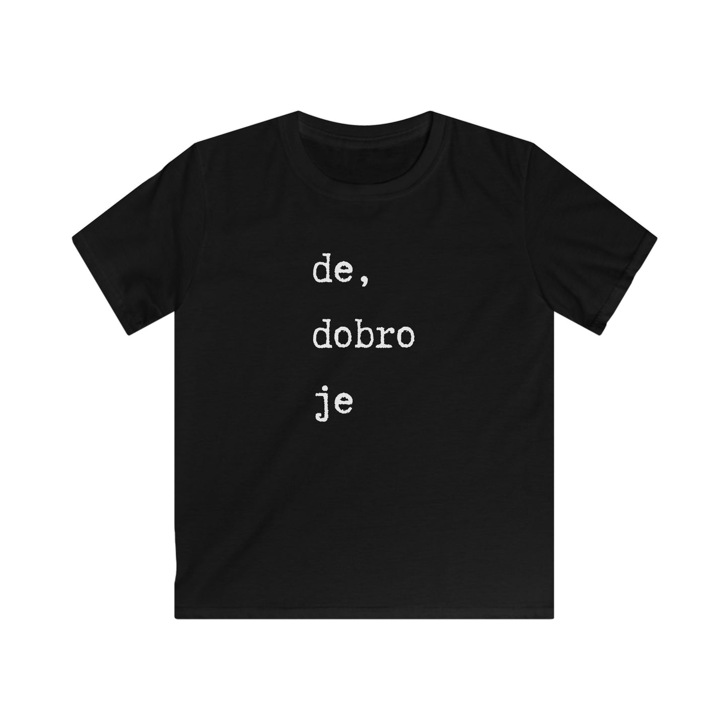 Dječja Majica De Dobro Je