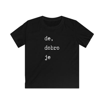 Dječja Majica De Dobro Je