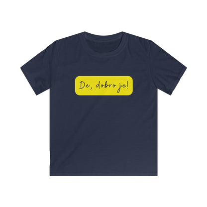 Dječja Majica De Dobro Je