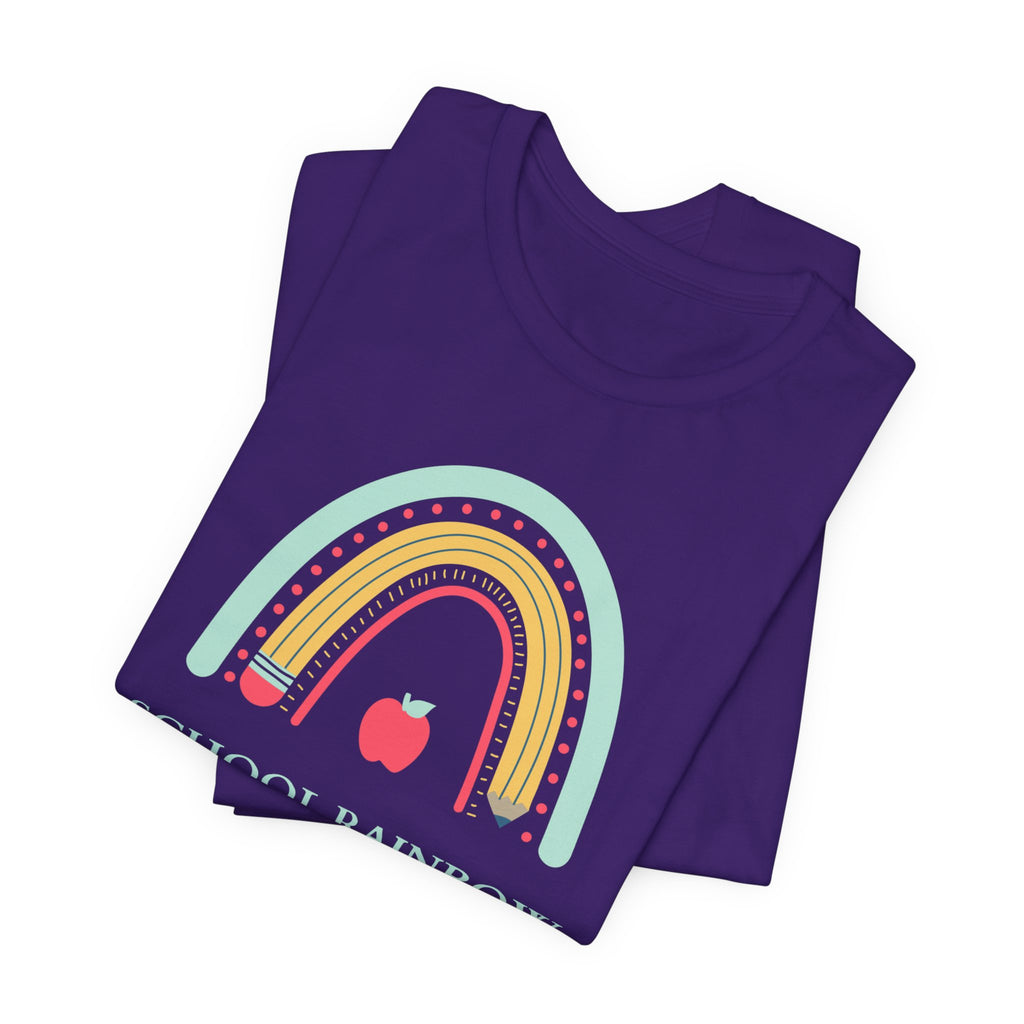 Majica School Rainbow