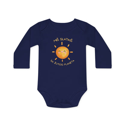 Bodi za Bebe Miš Slatkiš-dugi rukav