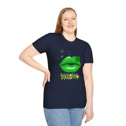 Majica Green Lips
