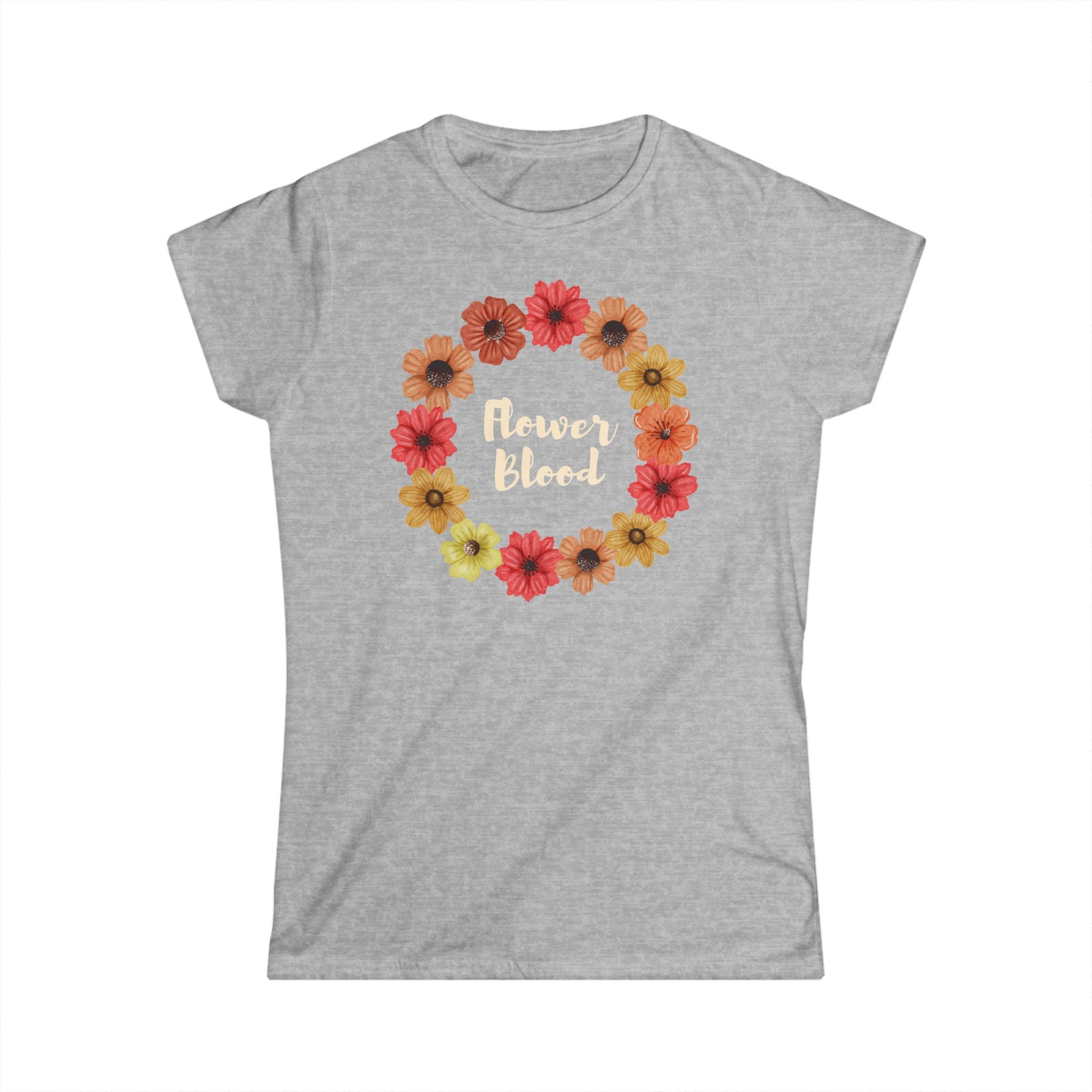 Ženska Majica Cvjetni Vijenac