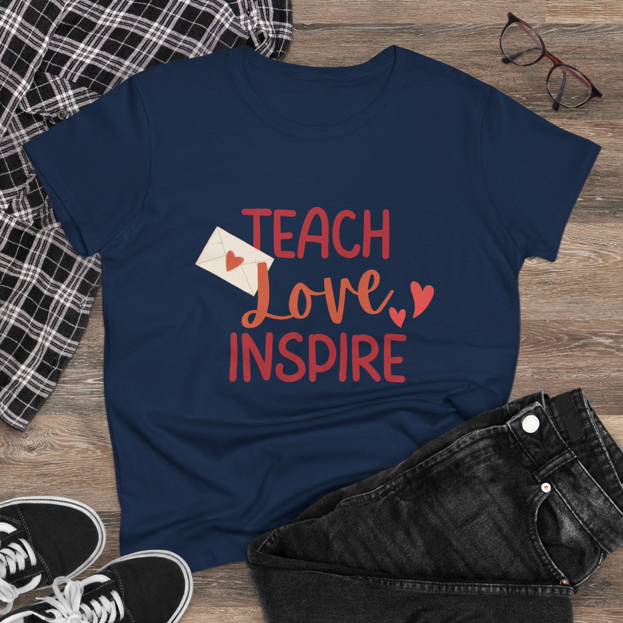 Ženska majica Teach Love Inspire