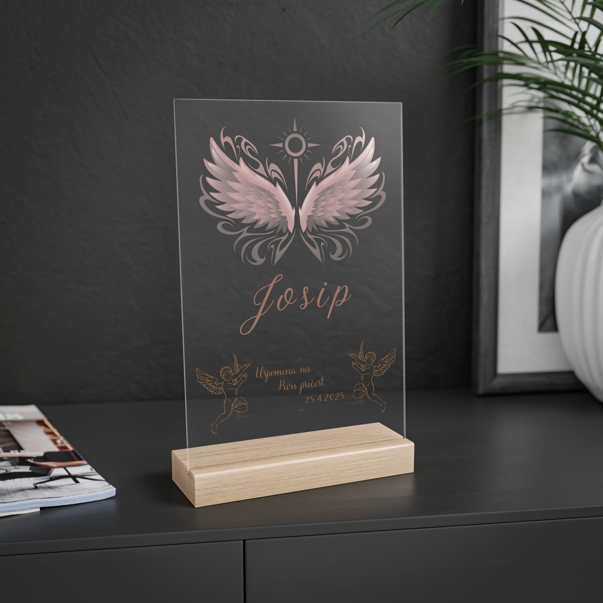 Akrilni znak Uspomena