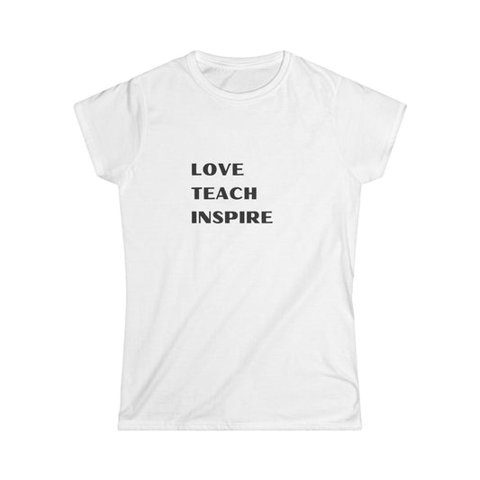 Ženska Majica Love Teach Inspire