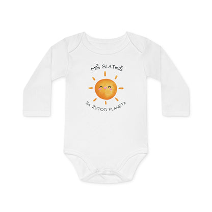 Bodi za Bebe Miš Slatkiš-dugi rukav