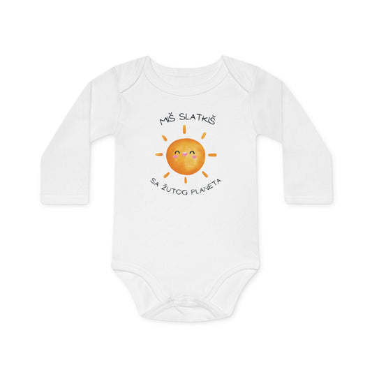 Bodi za Bebe Miš Slatkiš-dugi rukav