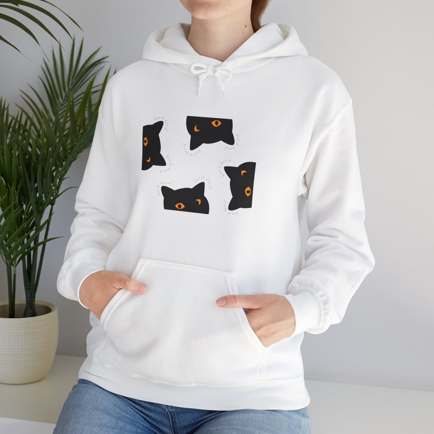 Unisex Heavy Blend™ Hooded Sweatshirt KNOCK KNOCK