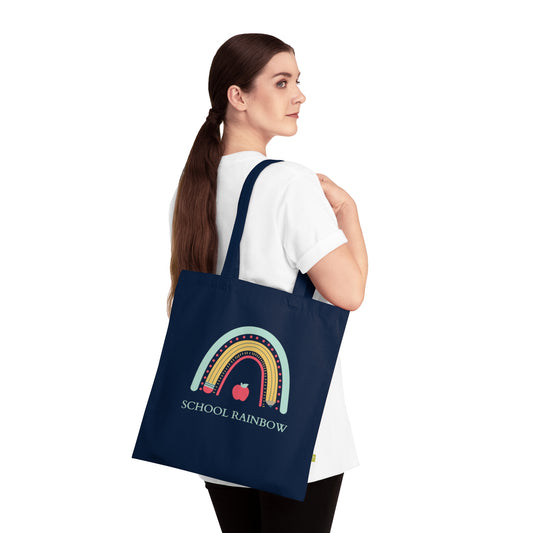 Platnena Torba School Rainbow