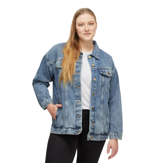 Women's Denim Jacket LLAMA