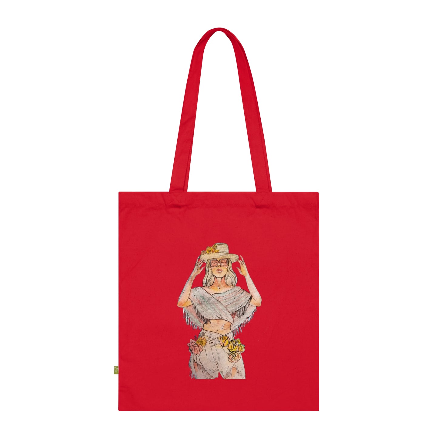 Organic Cotton Tote Bag LIVE LIFE