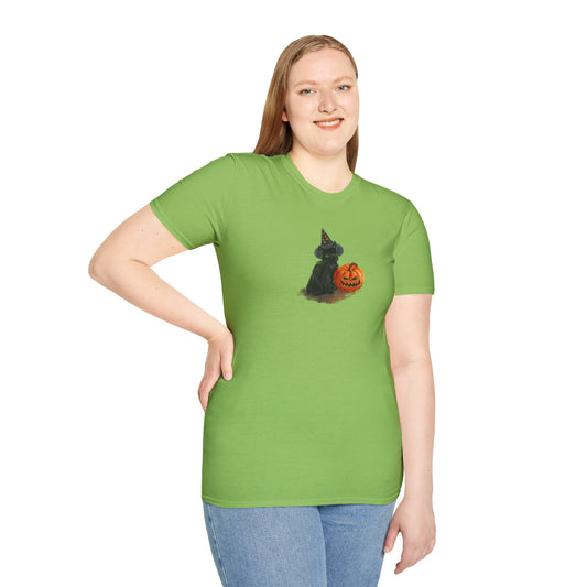 Halloween Cat Softstyle T-Shirt