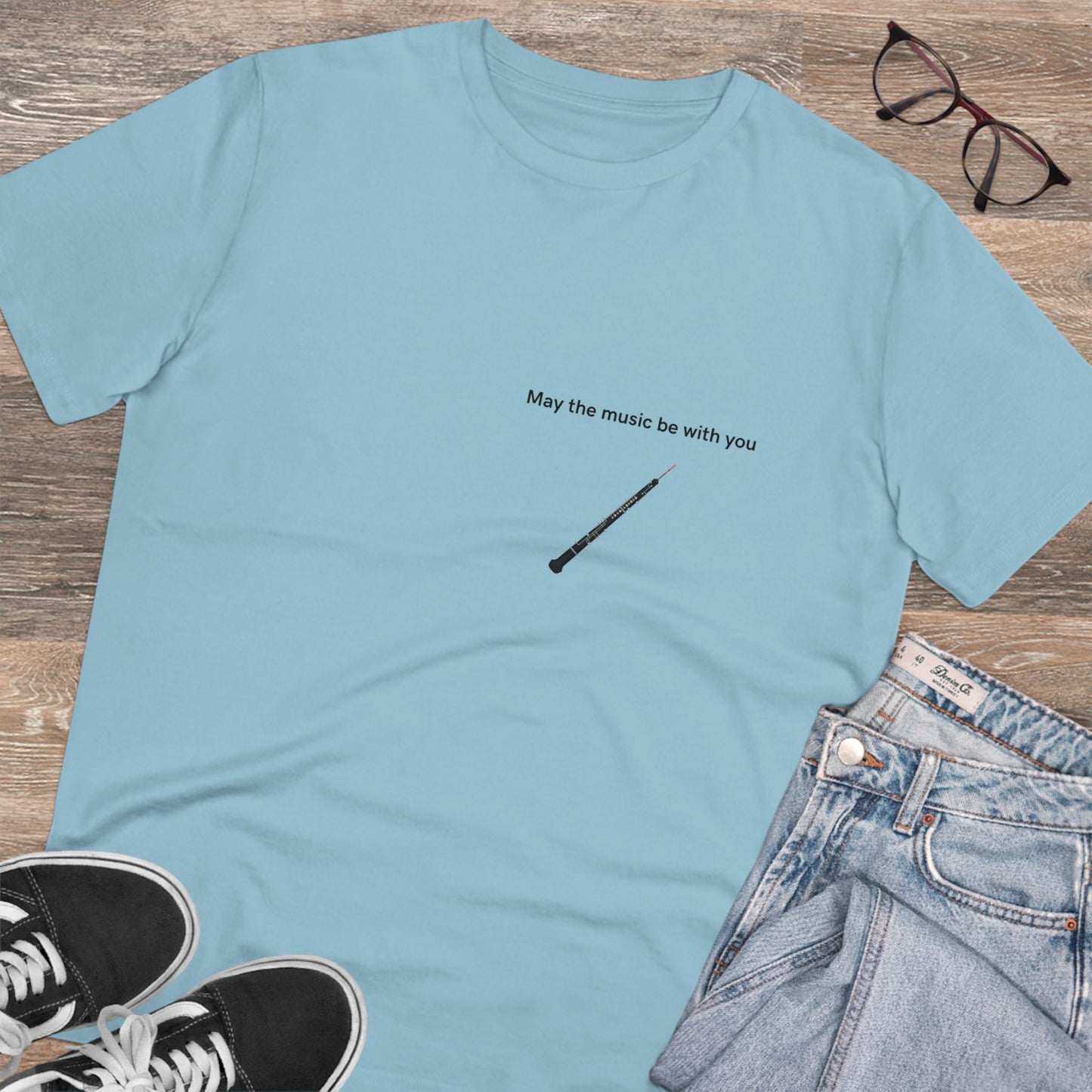 Organic Music Creator T-shirt - Unisex, Oboe Design