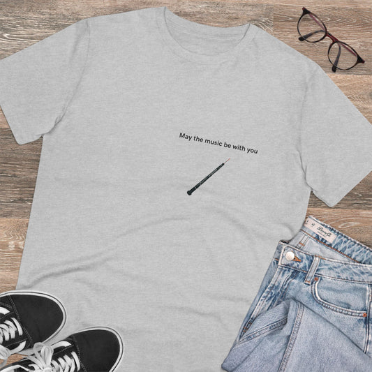 Organic Music Creator T-shirt - Unisex, Oboe Design