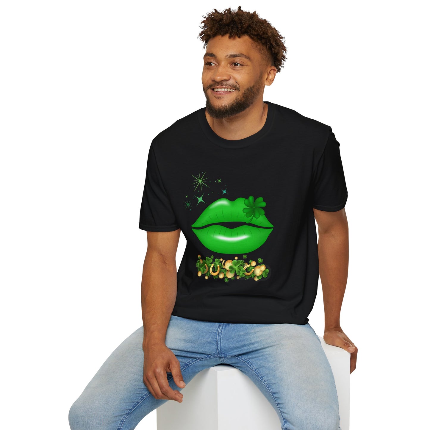 Majica Green Lips