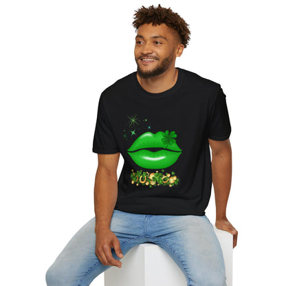 Majica Green Lips